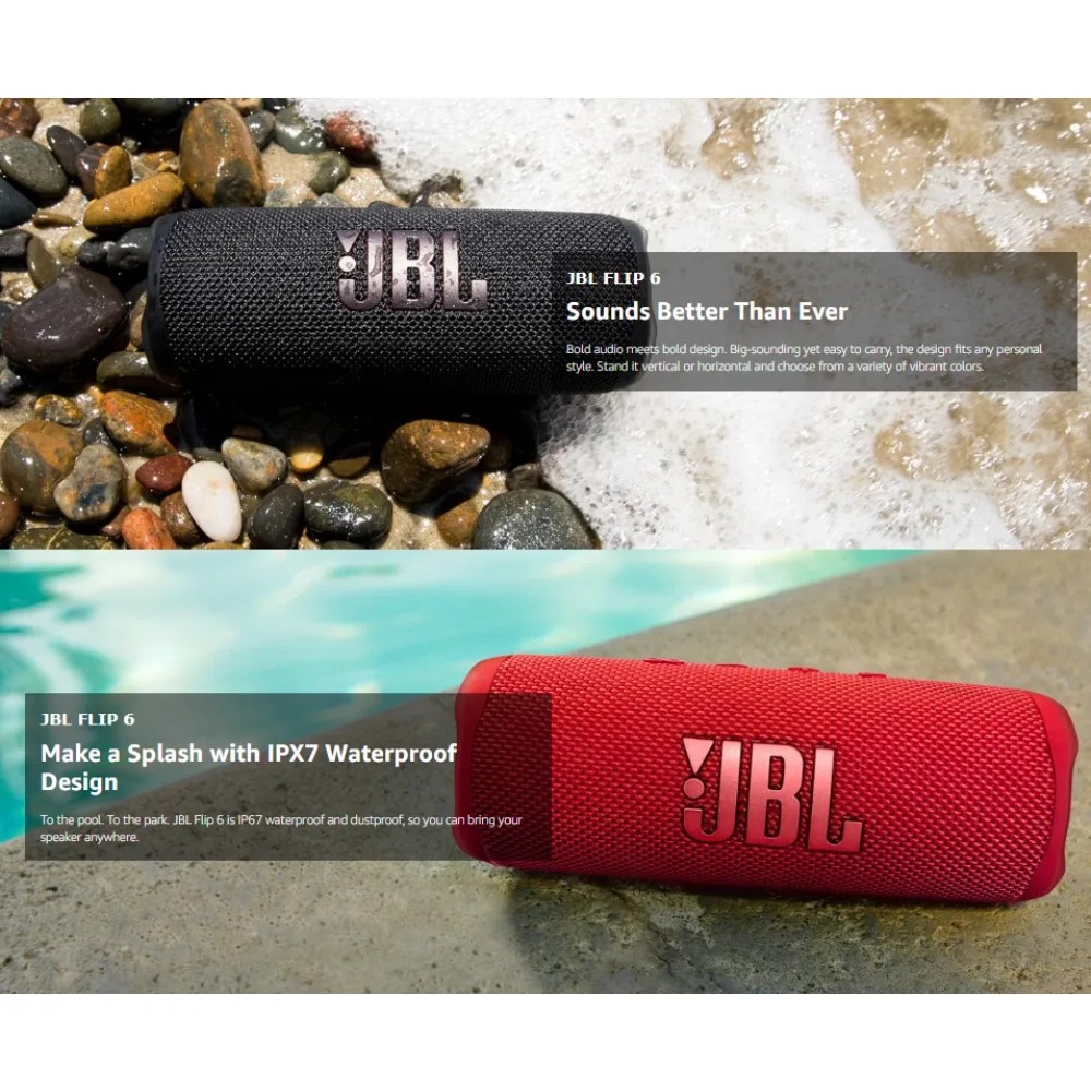 Altavoz Bluetooth portátil JBL - Jbl Speaker Flip 6 reseña y precio